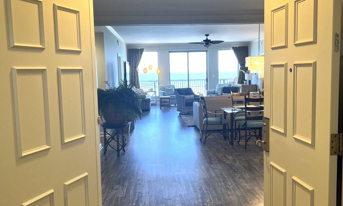 Arcadian Shores Condo | 4 Bedroom 3 Bath DIRECT OCEAN FRONT! 2800 sq ft. Large ocean front balcony.