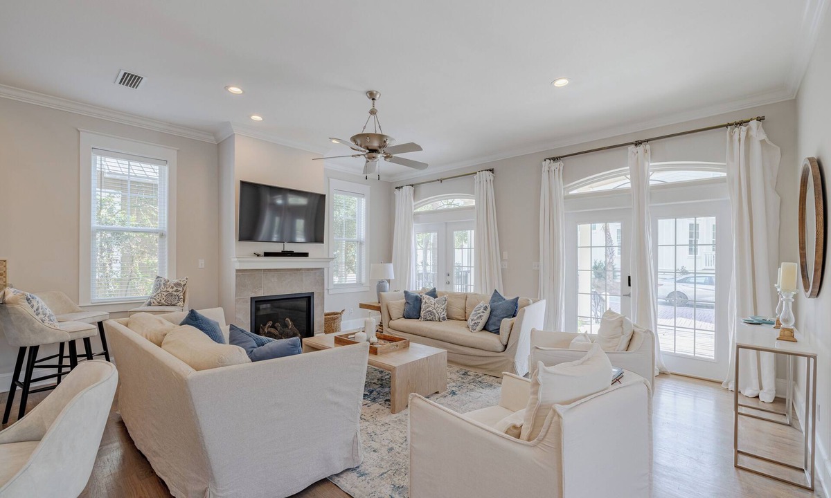 Seacrest Beach House | Charming 4-bedroom Luxury Home! Private Beach + Resort Pool