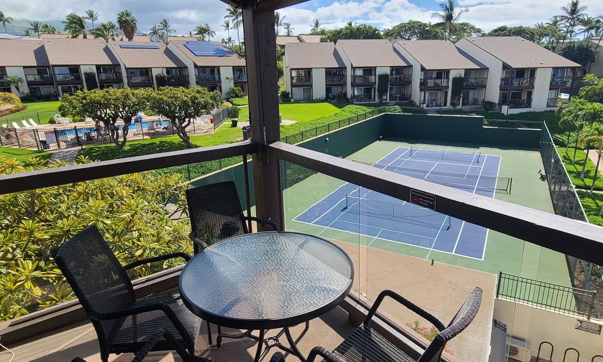 Kihei Condo | Enjoy Sun Rise over Volcano & Sunset over Ocean from our Lanai! BEST VIEWS!
