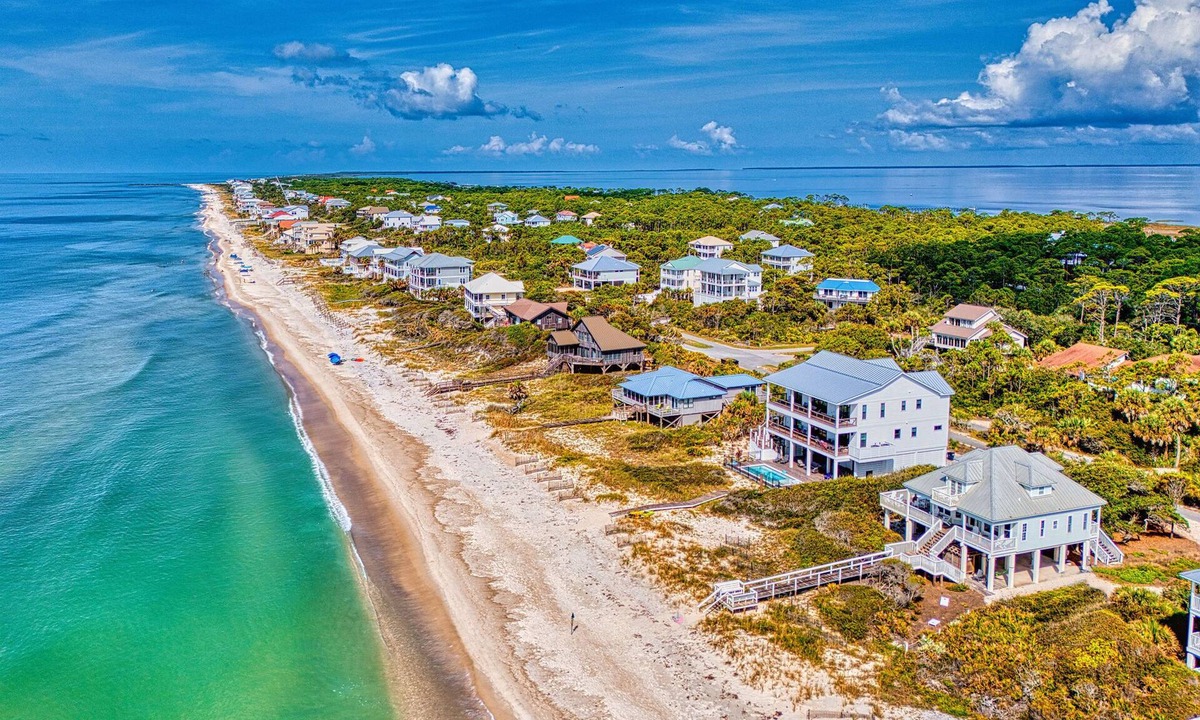 Treasure Beach Village House | Gorgeous Views at Beachfront Home in Plantation Community of St. George Island!