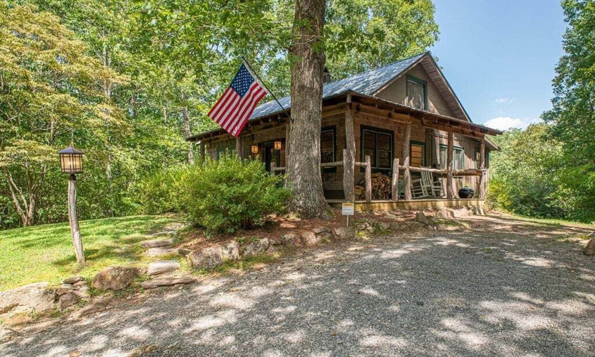 Transylvania County House | Horseshoe Hollow, Private Log Cabin on 10 acres