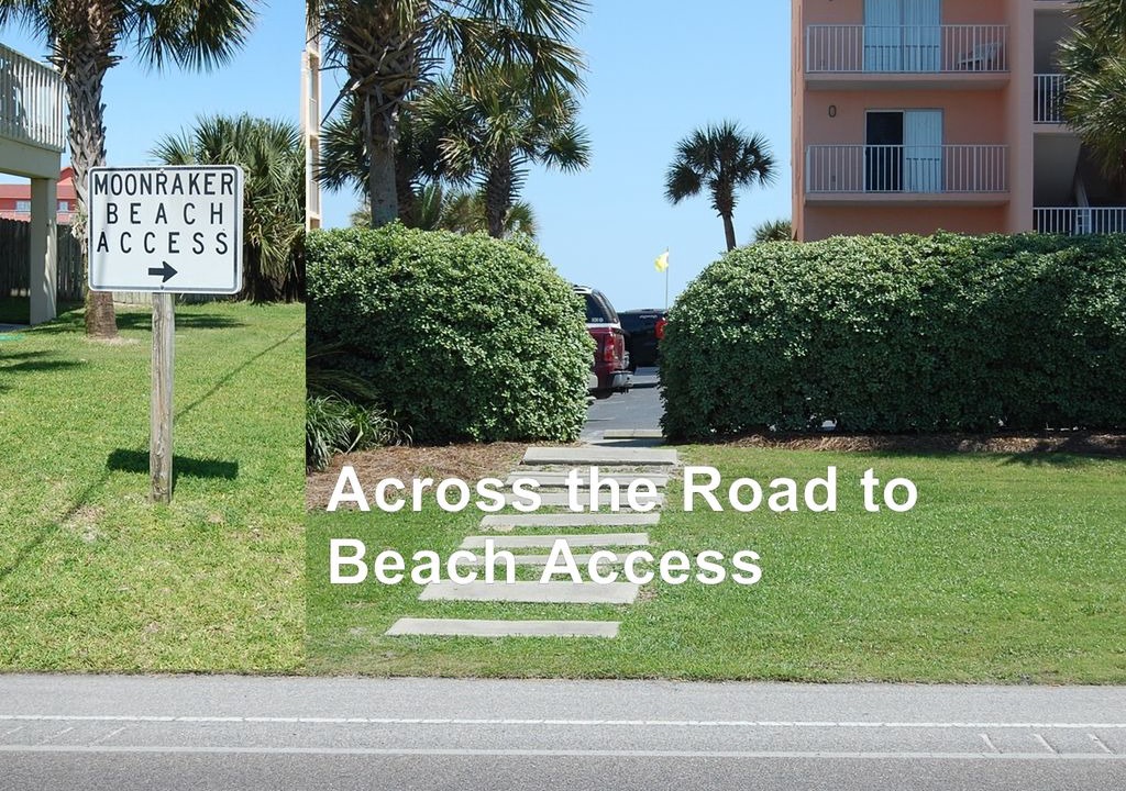 Gulf Shores Apartment | Moonraker 24: Newly Remodeled 1br/1ba Condo directly across from Beach