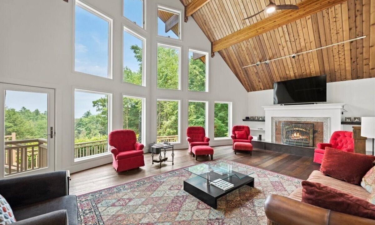Lake George House | NEWLY RENOVATED! Lake George Mtn Retreat: Hot tub, BBQ, Firepit, 2-tiered Deck!