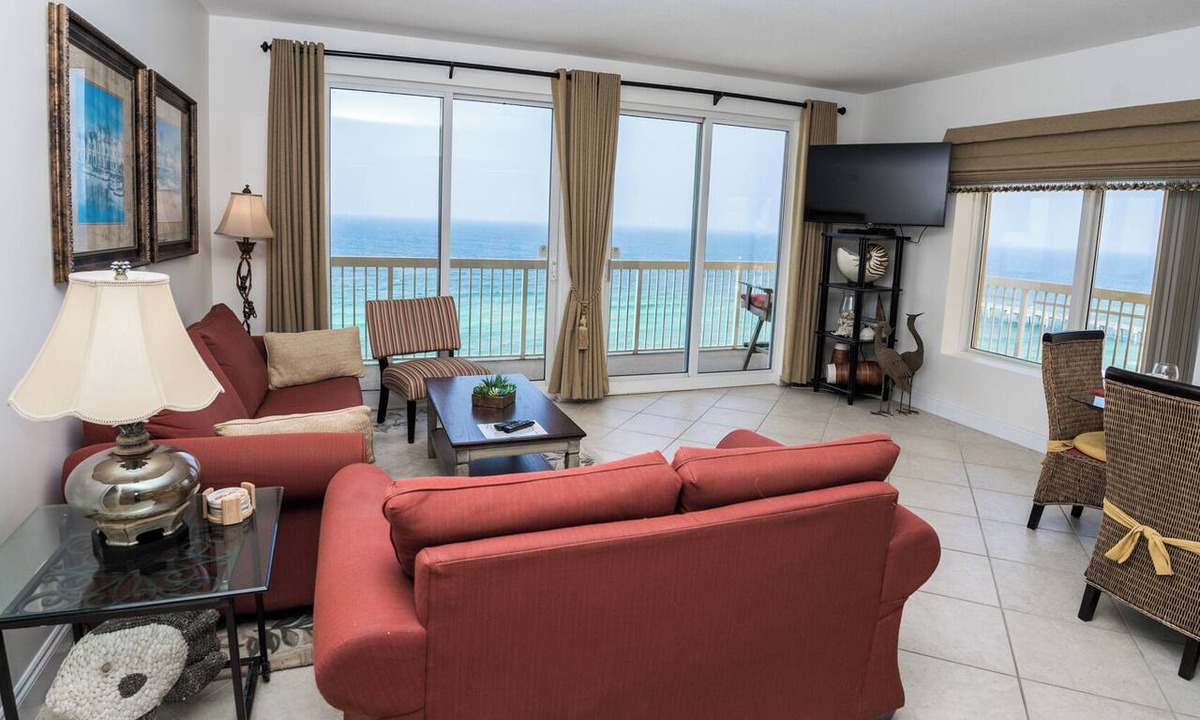 Panama City Beach Condo | PARADISE ON THE OCEAN! TWO FREE BEACH CHAIR, FREE VIP PARKING SPACE!