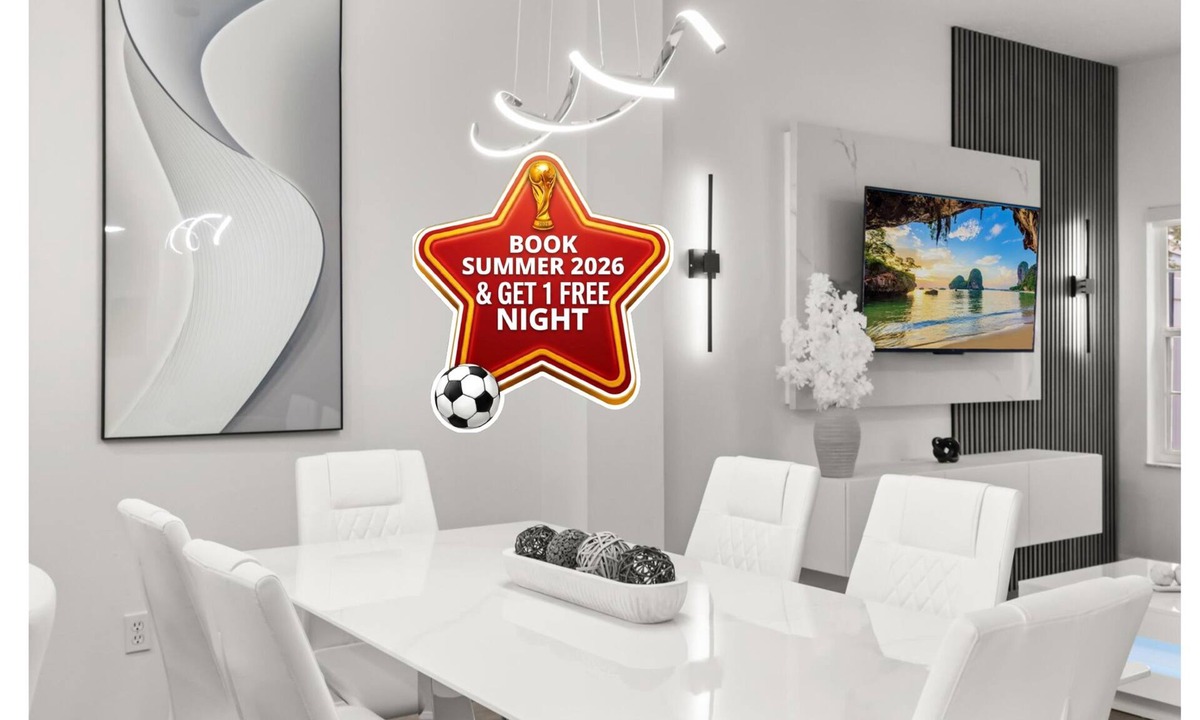 Crystal Cove House | Reserve now before summer and FIFA dates are gone.