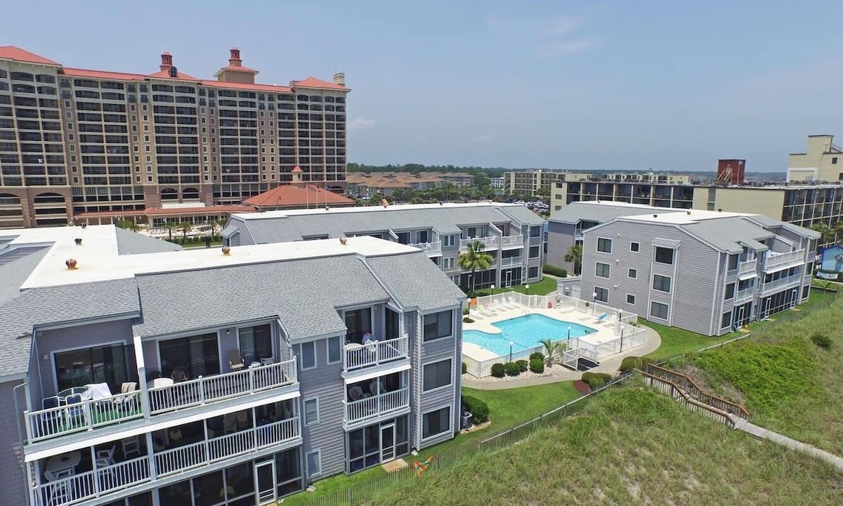 Cherry Grove Beach Condo | Sea Cloisters II Ocean Front Beach Retreat