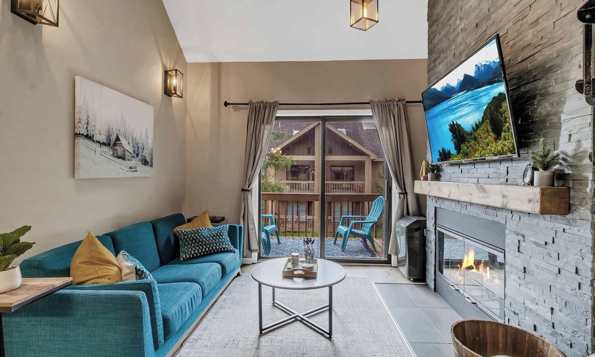Great Valley Condo | SnowPine Condo, Sleeps 6, Patio, A/C
