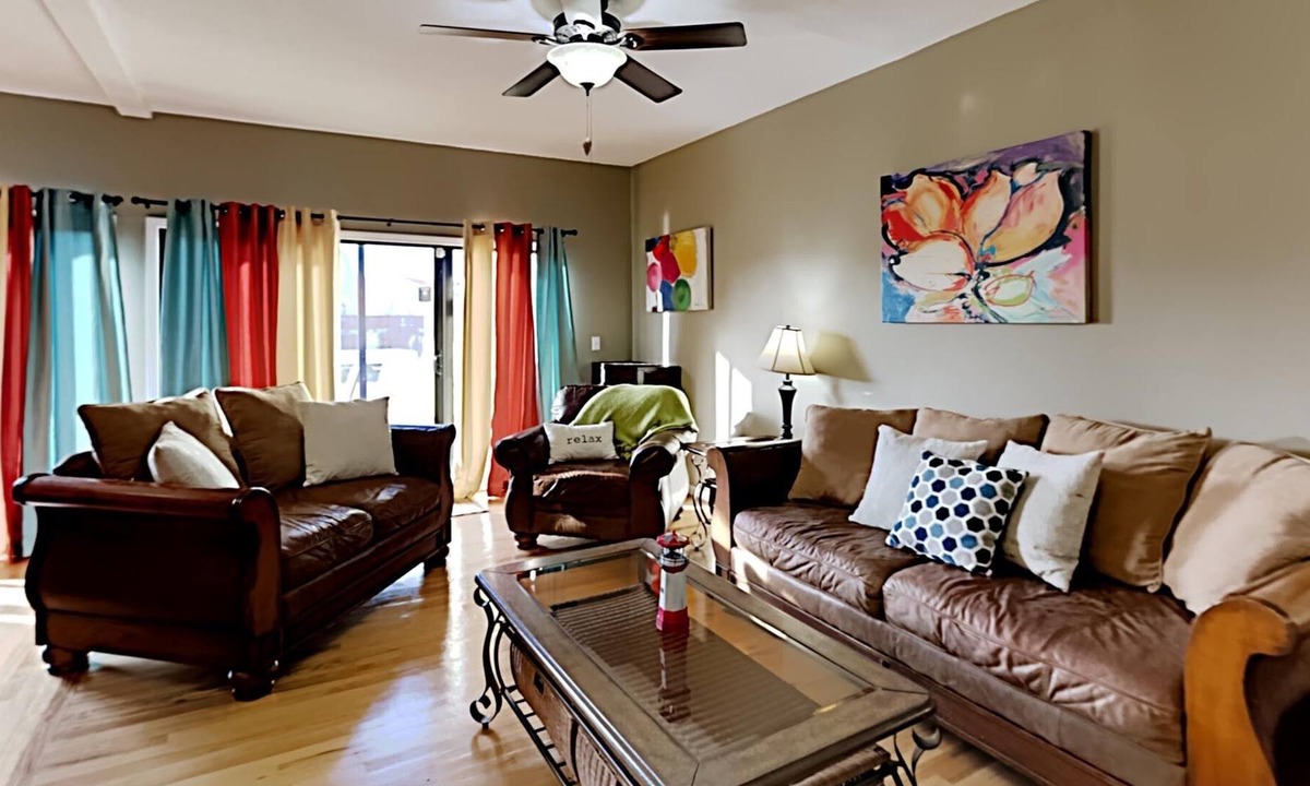 Navarre Beach House | Spacious townhome w. great balcony space + beach, dock, pool access