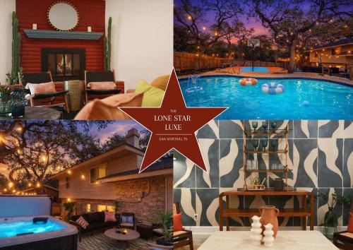 North San Antonio - SAT House | The Lone Star Luxe - Pool - Hot Tub - Sport Court