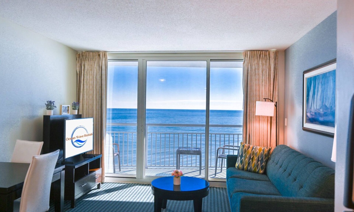 Downtown Myrtle Beach Condo | Wake up to sweeping ocean views from the 16th floor at Oceans One
