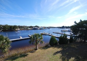 Waterfront, RIVERS EDGE CONDO #1B-BLDG 2 *PRIVATE DOCK and ASSIGNED BOAT SLIP!