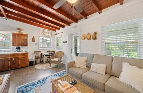 Port Canaveral Cottage | 1 Bedroom Beach Bungalow short stroll to the beach!