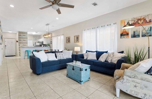 Miramar Beach House | 5-Min Walk to Beach | Pool | Loaded Game Room | Near Shops & Outlets ✨