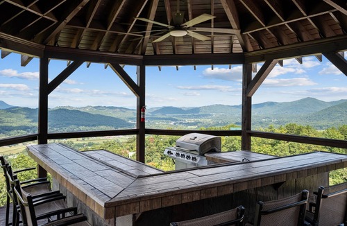 Wears Valley Cabin | 7,000 SqFt Lodge | Indoor Pool, Home Theater, Pub + Mountain Views