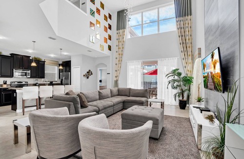 Bay Lake House | 9008 PM - 5BD Serenity Villa: A Paradise Retreat