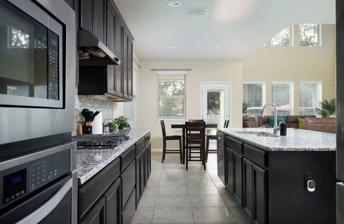 San Antonio House | Arcade, Billiards with a non heated Pool Two master suites