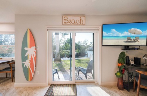 Anna Maria Condo | Bayou Breeze Amazing Waterfront Condo on Pine Ave with Dock and Water Views