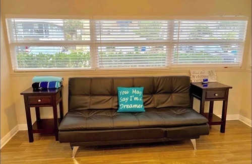 Tyler Gardens Condo | Beach Serenity Retreat - The Beach House: 3 BR/1 Bath. 1.5 Block from the Beach