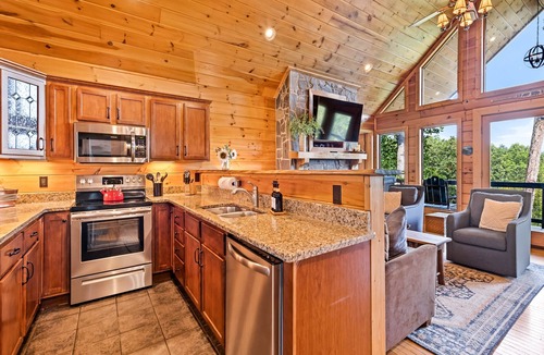Bryson City Cabin | Book Two Cabins! All Amenities & Close to Town!