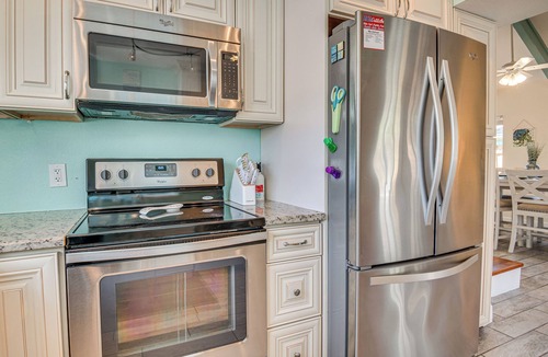 Port Canaveral Cottage | Cape Canaveral Cottage w/Pool - Walk to Beach!