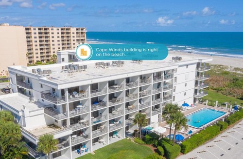 Port Canaveral Apartment | Cape Winds - Oceanfront Pool, Tennis & Sauna Condos near Port Canaveral