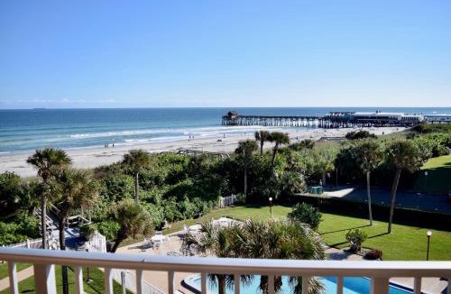 Port Canaveral Apartment | Cocoa Beach Towers - Oceanfront Resort with Heated Pool, Tennis Steps from the Pier