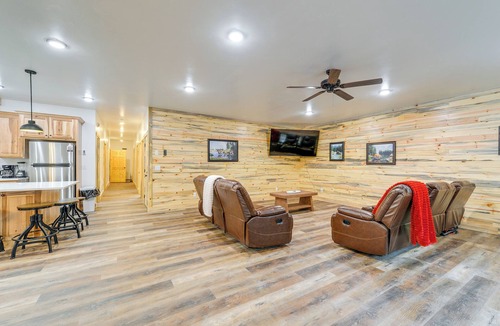 Afton House | Covered Patio, Creek & Mtn Views: Afton Nature Hub
