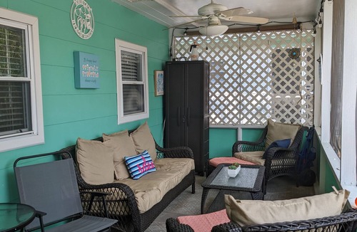 Rehoboth by the Sea Cottage | Cozy 2 BR Cottage steps from the Beach. Pet Friendly.