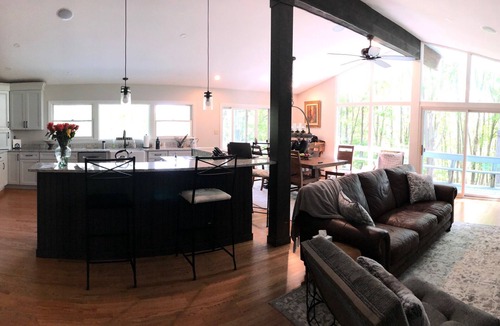 Middlebury House | Cozy One Story Home Surrounded by Mountain Views, Trees near Middlebury College