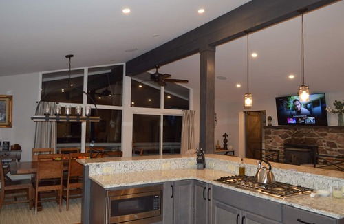 Middlebury House | Cozy One Story Home Surrounded by Mountain Views, Trees near Middlebury College