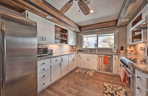 Borrego Springs House | Desert Oasis with Pool, Fire Pit, Game Room, and Dry Bar