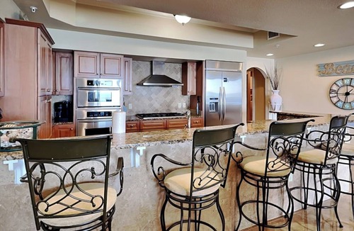 Crystal Beach Condo | Dunes of Crystal Beach 302 | large balcony, beach + pool access