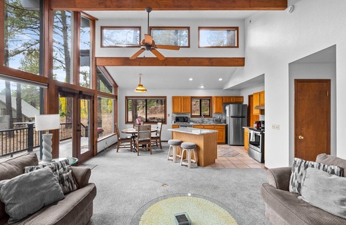 Kachina Village Cabin | 🌲 Forest Cabin Retreat Overlooking a Meadow & Pond
