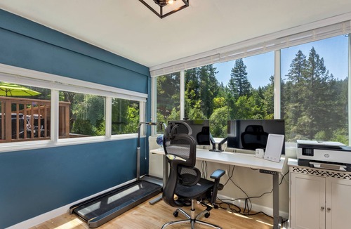 Camp Meeker House | Forest Retreat Sauna, Plunge, Jacuzzi and Views