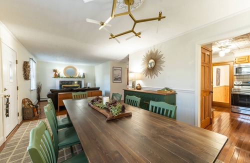 Glens Falls House | Glens Falls Boutique Stay, near skiing, Lake George, Saratoga, Pool!