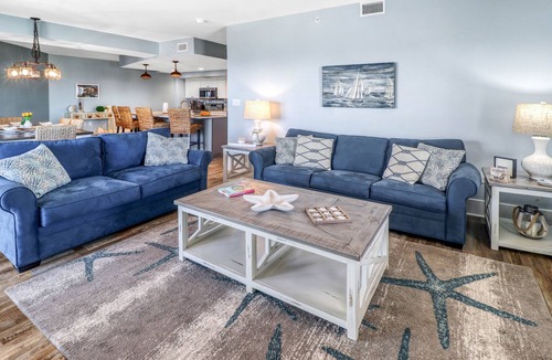 Mexico Beach Condo | Gulf view, three bedroom, two bath condo in Mexico Beach.