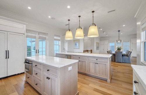 Seacrest House | Gulf views! 2 minute walk to beach. Large pool and outdoor space! 7 bikes, LSV!