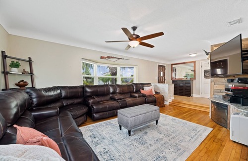 Hampton Homes House | Healthy Living Retreat - Waterfront Space Coast View w/Sauna Pool Hot Tub