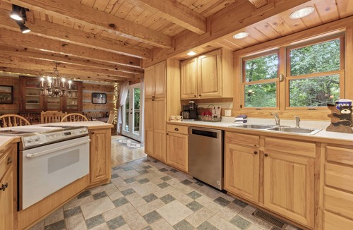 Townsend Cabin | HUGE FAMILY CABIN - 5 bdrm/4.5 bth, Game Room, Hot Tub, Playhouse, Bonfire Pit