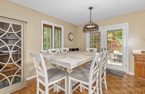 Holland House | Ideal Lakeshore location in serene wooded landscape with waterfalls.