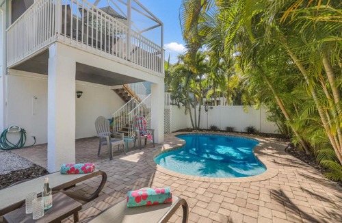 Holmes Beach House | Island Hideaway East: 5 Minute Walk to Beach, Private Pool by Anna Maria Life Vacation Rentals