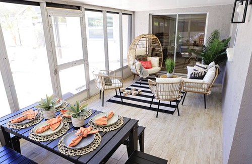 Pine Lakes House | Island Song- Heated saltwater pool, putt putt, games, Anna Maria Island and IMG