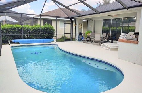 Sunset Lakes House | Kid Friendly Home W/Pool in Gated Community,10 Min. to Disney