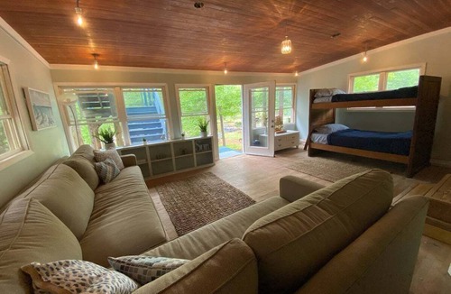 Eatonton House | Lakefront Dome Home with Boat Slip & Fast Internet