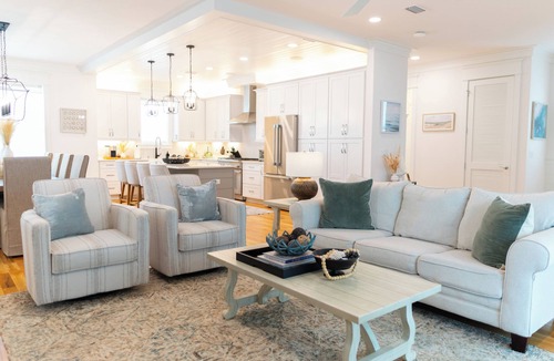 Grayton Beach House | Luxury 30A Beach House: Pool, Game Room, Bikes & free shuttle to the Beach!