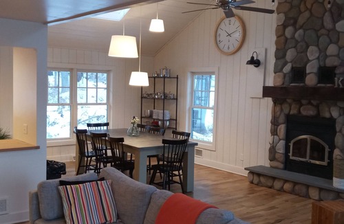 Bolton Landing Cabin | Modern ADK Cabin - 1/2 mile to beach, kayaks + paddle boards + fire pitn
