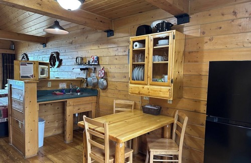 Diamond Ridge Cabin | Moose Cabin - Cozy retreat with bay views, a shared hot tub, and fire pit!