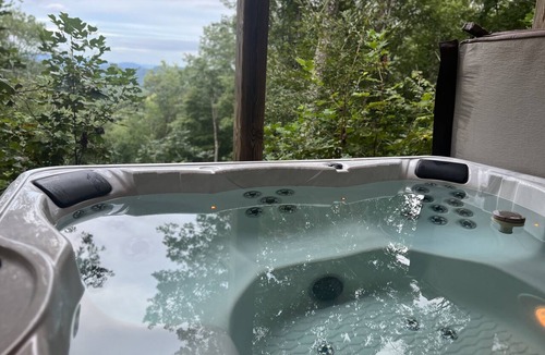 Almond Cabin | Nantahala Nook Hot Tub, Game Room & Stunning Views