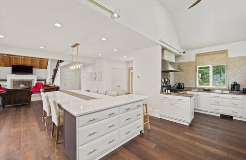 Lake George House | NEWLY RENOVATED! Lake George Mtn Retreat: Hot tub, BBQ, Firepit, 2-tiered Deck!