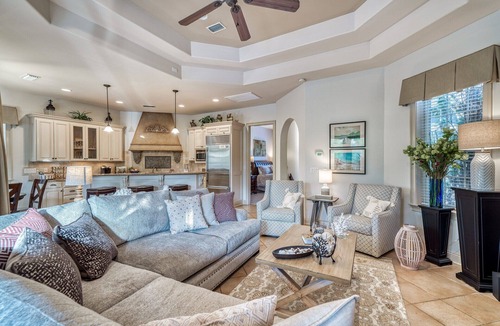 St. Tropez House | OASIS AT ST TROPEZ: Stunning Mediterranean Villa with Resort-Style Pool & Hot Tub!